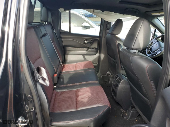 2018 Honda Ridgeline Black Edition with VIN 5FPYK3F83JB011693, listed as a Copart auction lot 86871494 with 59,047 mi miles and Salvage Title. Bid and sale history available at carsss.com. Image 10.
