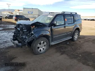 2010 Nissan Pathfinder SE with VIN 5N1AR1NB1AC612973, listed as a Copart auction lot 85616804 with 0 mi miles and Salvage Title. Bid and sale history available at carsss.com. Image 1.