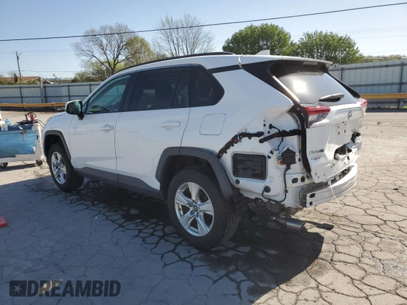 2019 Toyota RAV4 XLE with VIN 2T3W1RFV6KW041231, listed as a Copart auction lot 52395155 with 66,042 mi miles and Salvage Title. Bid and sale history available at carsss.com. Image 2.