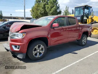 2020 Chevrolet Colorado 2WD Z71 with VIN 1GCGSDEN3L1115579, listed as a Copart auction lot 74349354 with 81,678 mi miles and Salvage title. Bid and sale history available at DreamBid. Image 1.