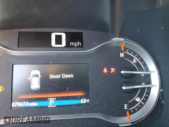 2017 Honda Pilot EX-L with VIN 5FNYF6H5XHB064192, listed as a Copart auction lot 46529025 with 79,674 mi miles and Salvage Title. Bid and sale history available at DreamBid. Image 9.