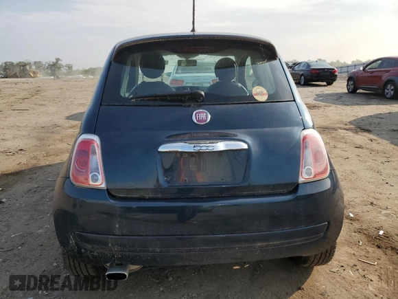 2013 FIAT 500 Pop with VIN 3C3CFFAR6DT584753, listed as a Copart auction lot 59930995 with 123,347 mi miles and Clean title. Bid and sale history available at DreamBid. Image 6.