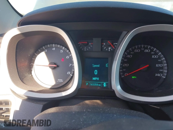 2012 Chevrolet Equinox LT w/1LT with VIN 2GNFLEE53C6160301, listed as a IAAI auction lot 41681186 with 143,359 mi miles. Bid and sale history available at carsss.com. Image 7.