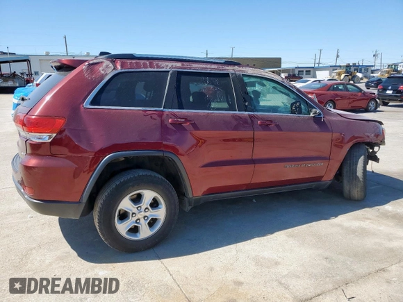 2017 Jeep Grand Cherokee Laredo with VIN 1C4RJFAGXHC963209, listed as a Copart auction lot 49984405 with 52,966 mi miles and Salvage Title. Bid and sale history available at carsss.com. Image 3.