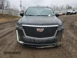 2021 Cadillac Escalade Premium Luxury z VIN 1GYS4CKL7MR349089, wystawiony jako Copart lot #85086864 z przebiegiem 63 045 mil mil oraz Szkoda całkowita • Salvage title. Historia ofert i sprzedaży dostępna na DreamBid. Obrazek 5.