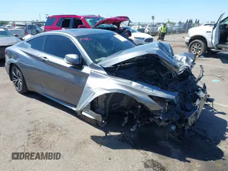 2019 Infiniti Q60 Luxe with VIN JN1EV7EL4KM291460, listed as a IAAI auction lot 42332707 with Not provided miles and . Bid and sale history available at DreamBid. Image 1.