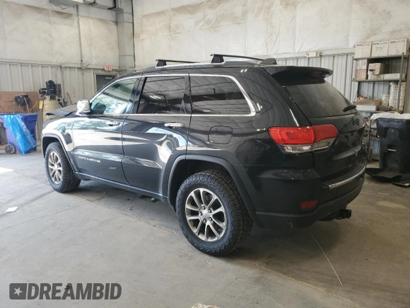 2016 Jeep Grand Cherokee Limited with VIN 1C4RJFBG8GC488589, listed as a Copart auction lot 62661705 with 184,918 mi miles and Non repairable. Bid and sale history available at DreamBid. Image 2.