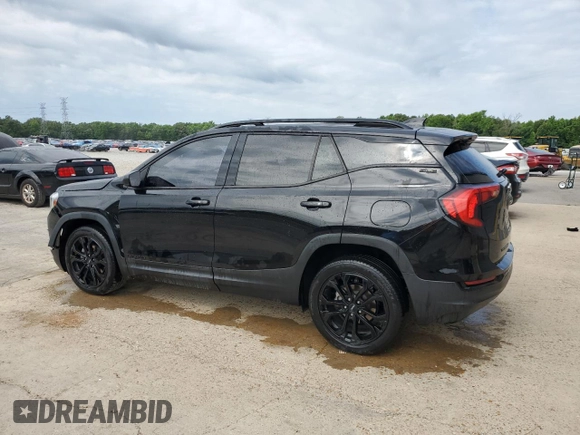 2020 GMC Terrain SLE with VIN 3GKALMEV7LL138282, listed as a Copart auction lot 58064355 with 109,318 mi miles and Salvage title. Bid and sale history available at DreamBid. Image 2.