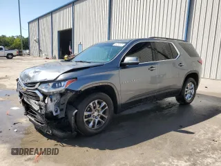 2020 Chevrolet Traverse LT with VIN 1GNERHKW7LJ147370, listed as a Copart auction lot 53250675 with 143,925 mi miles and Salvage Title. Bid and sale history available at DreamBid. Image 1.