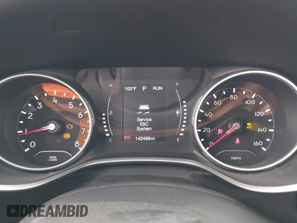 2017 Jeep Compass Sport with VIN 3C4NJDAB5HT641928, listed as a IAAI auction lot 42330679 with 142,499 mi miles and . Bid and sale history available at DreamBid. Image 7.