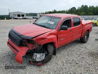 2006 Toyota Tacoma PreRunner with VIN 5TEJU62N46Z278378, listed as a Copart auction lot 60607205 with 220,348 mi miles and Salvage title. Bid and sale history available at DreamBid. Image 1.