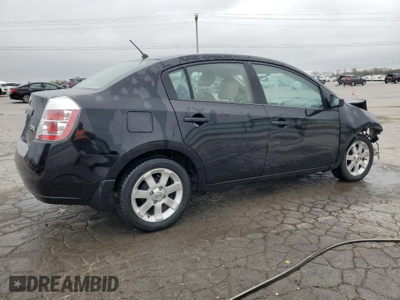 2007 Nissan Sentra 2.0 with VIN 3N1AB61E47L615548, listed as a Copart auction lot 50928135 with 122,186 mi miles and Salvage Title. Bid and sale history available at DreamBid. Image 3.