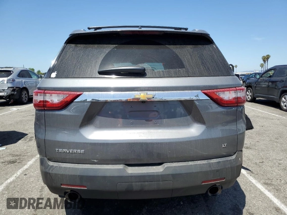 2018 Chevrolet Traverse LT Cloth with VIN 1GNERGKW4JJ197375, listed as a Copart auction lot 57534965 with 74,833 mi miles and Salvage title. Bid and sale history available at DreamBid. Image 6.