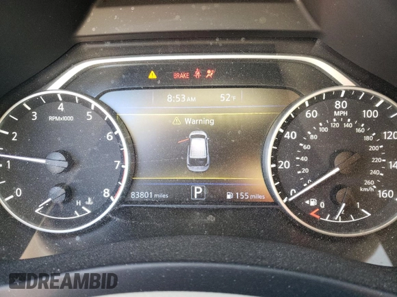 2017 Nissan Murano Platinum z VIN 5N1AZ2MG0HN193600, wystawiony jako Copart lot #49988745 z przebiegiem 83 801 mil mil oraz Szkoda całkowita • Salvage title. Historia ofert i sprzedaży dostępna na DreamBid. Obrazek 9.