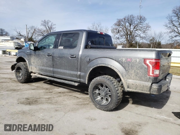2017 Ford F-150 XL with VIN 1FTEW1EG8HFC84714, listed as a Copart auction lot 44227695 with 147,441 mi miles and Salvage Title. Bid and sale history available at carsss.com. Image 2.