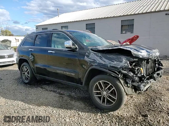 2017 Jeep Grand Cherokee Limited with VIN 1C4RJFBG3HC835019, listed as a Copart auction lot 74795804 with 104,999 mi miles and Salvage title. Bid and sale history available at DreamBid. Image 14.