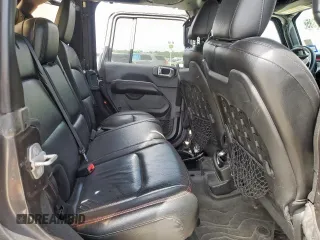 2018 Jeep Wrangler Unlimited Rubicon with VIN 1C4HJXFG6JW166731, listed as a Copart auction lot 56997385 with 117,713 mi miles and Salvage title. Bid and sale history available at DreamBid. Image 10.
