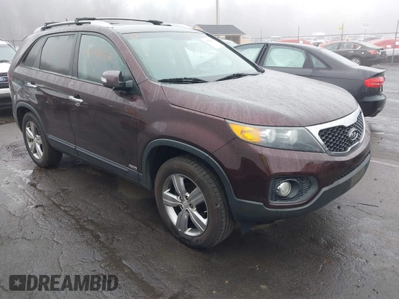 2012 Kia Sorento EX with VIN 5XYKUCA66CG254716, listed as a IAAI auction lot 41928495 with 143,938 mi miles. Bid and sale history available at carsss.com. Image 1.
