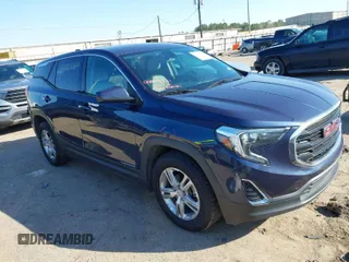2018 GMC Terrain SLE with VIN 3GKALMEV3JL328724, listed as a IAAI auction lot 41636219 with 175,786 mi miles. Bid and sale history available at carsss.com. Image 1.