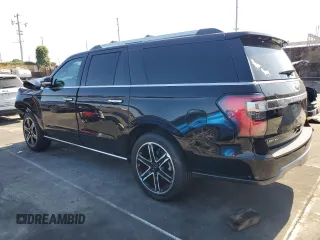 2021 Ford Expedition Max Limited with VIN 1FMJK2AT5MEA63053, listed as a Copart auction lot 60145835 with 39,783 mi miles and Salvage title. Bid and sale history available at DreamBid. Image 2.