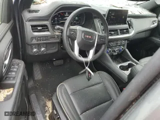 2023 GMC Yukon XL SLT with VIN 1GKS2GKD2PR337100, listed as a Copart auction lot 76396034 with 14,034 mi miles and Salvage Title. Bid and sale history available at carsss.com. Image 8.