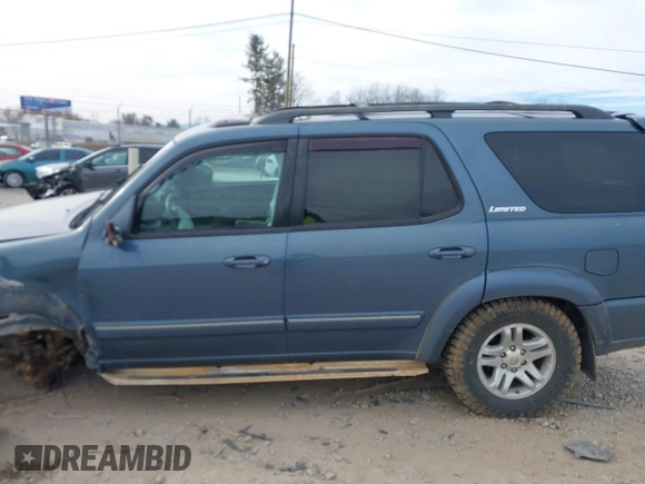 2007 Toyota Sequoia Limited with VIN 5TDBT48A27S283030, listed as a IAAI auction lot 41395705 with 286,966 mi miles and . Bid and sale history available at DreamBid. Image 14.