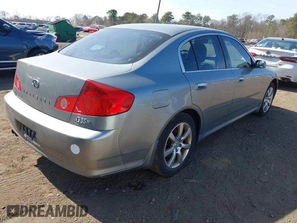 2006 Infiniti G35 with VIN JNKCV51F66M605719, listed as a IAAI auction lot 41766035 with 139,918 mi miles and . Bid and sale history available at carsss.com. Image 4.