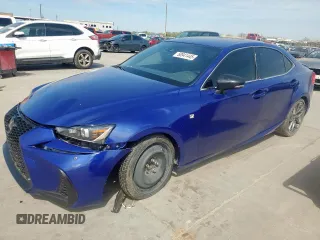 2018 Lexus IS with VIN JTHBA1D27J5083680, listed as a Copart auction lot 50941445 with 8,280 mi miles and Salvage Title. Bid and sale history available at carsss.com. Image 1.