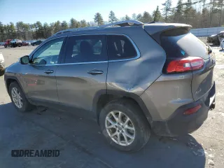 2016 Jeep Cherokee Latitude with VIN 1C4PJMCS1GW286268, listed as a Copart auction lot 83254154 with 122,761 mi miles and Salvage Title. Bid and sale history available at carsss.com. Image 2.