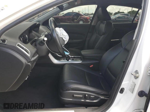 2020 Acura TLX with VIN 19UUB2F38LA006301, listed as a Copart auction lot 60717985 with 59,445 mi miles and Salvage title. Bid and sale history available at DreamBid. Image 7.