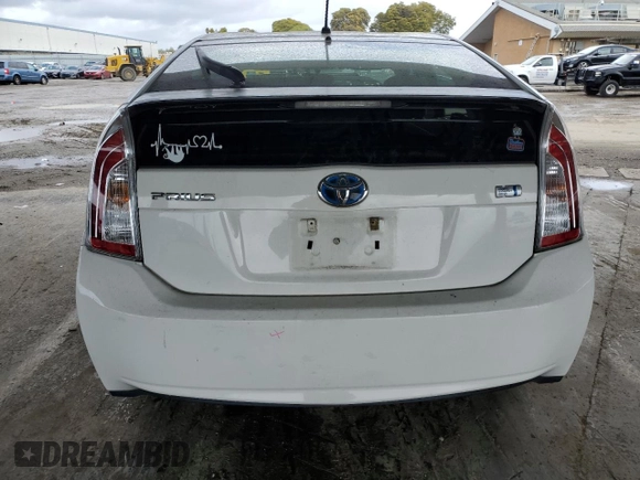 2013 Toyota Prius One with VIN JTDKN3DU3D5646277, listed as a Copart auction lot 49448565 with 148,522 mi miles and Salvage Title. Bid and sale history available at carsss.com. Image 6.