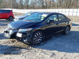 2015 Honda Civic EX-L with VIN 19XFB2F90FE041220, listed as a IAAI auction lot 41812126 with 152,667 mi miles and . Bid and sale history available at DreamBid. Image 17.
