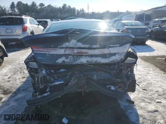 2019 Lincoln MKZ Standard with VIN 3LN6L5A99KR601773, listed as a Copart auction lot 89130415 with 60,857 mi miles and Salvage Title. Bid and sale history available at carsss.com. Image 6.