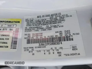2013 Lincoln MKZ with VIN 3LN6L2J95DR803074, listed as a IAAI auction lot 41331345 with 151,433 mi miles. Bid and sale history available at carsss.com. Image 9.