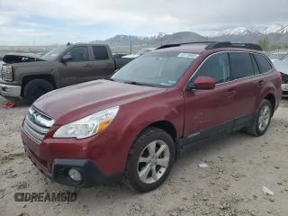 2013 Subaru Outback 2.5i Premium with VIN 4S4BRCCC1D3210046, listed as a Copart auction lot 53115585 with 124,521 mi miles and Salvage Title. Bid and sale history available at carsss.com. Image 1.
