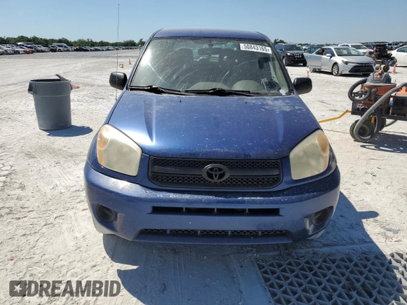 2005 Toyota RAV4 with VIN JTEGD20V550058800, listed as a Copart auction lot 50843165 with 158,685 mi miles and Clean Title. Bid and sale history available at carsss.com. Image 5.