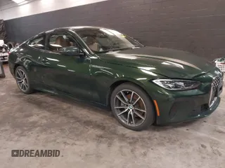 2022 BMW 4 Series 430i xDrive with VIN WBA73AP04NCK88044, listed as a IAAI auction lot 41577730 with 28,907 mi miles and . Bid and sale history available at DreamBid. Image 1.