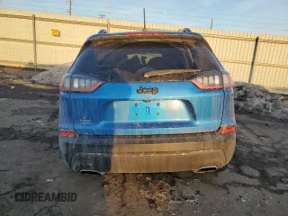 2020 Jeep Cherokee Altitude with VIN 1C4PJMLN4LD540684, listed as a Copart auction lot 42786025 with 74,541 mi miles and Salvage Title. Bid and sale history available at carsss.com. Image 6.