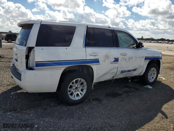 2019 Chevrolet Tahoe Commercial with VIN 1GNLCDEC9KR222928, listed as a Copart auction lot 44903545 with 48,001 mi miles and Clean Title. Bid and sale history available at carsss.com. Image 3.