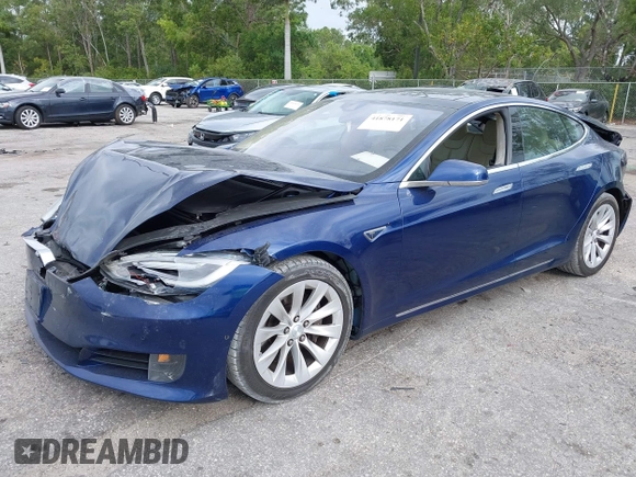 2016 Tesla Model S 70 with VIN 5YJSA1E10GF141725, listed as a IAAI auction lot 41878171 with 119,025 mi miles and . Bid and sale history available at DreamBid. Image 2.