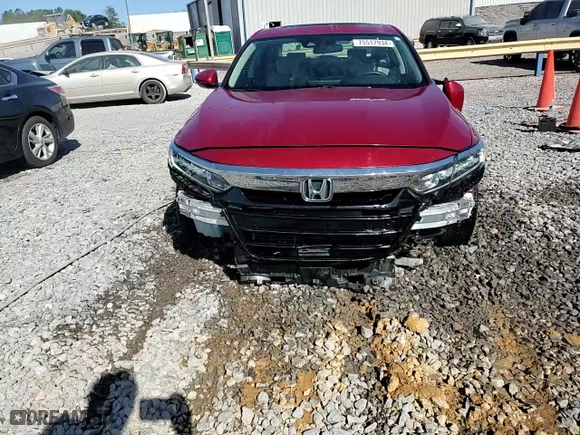 2020 Honda Accord Sedan EX with VIN 1HGCV1F44LA042427, listed as a Copart auction lot 75517934 with 60,536 mi miles and Salvage Title. Bid and sale history available at carsss.com. Image 13.
