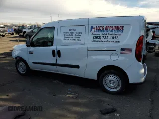 2022 Ram ProMaster City Wagon with VIN ZFBHRFAB0N6W63572, listed as a Copart auction lot 86903314 with 29,601 mi miles and Salvage Title. Bid and sale history available at carsss.com. Image 2.