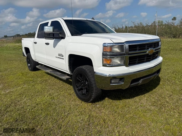 2014 Chevrolet Silverado 1500 LT with VIN 3GCUKREC2EG103443, listed as a Copart auction lot 51809885 with 188,638 mi miles and Clean Title. Bid and sale history available at carsss.com. Image 1.