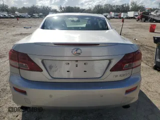 2012 Lexus IS 250 C z VIN JTHFF2C27C2526392, wystawiony jako Copart lot #85204854 z przebiegiem 114 057 mil mil oraz Szkoda całkowita • Salvage title. Historia ofert i sprzedaży dostępna na DreamBid. Obrazek 6.