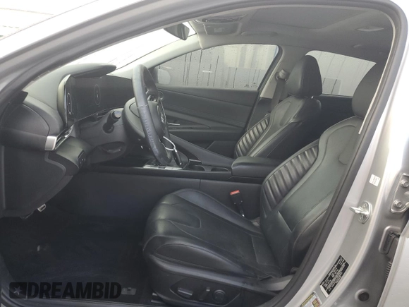 2023 Hyundai Elantra Limited z VIN 5NPLP4AGXPH089813, wystawiony jako Copart lot #51537065 z przebiegiem 95 270 mil mil oraz Nie do naprawy • Non repairable. Historia ofert i sprzedaży dostępna na DreamBid. Obrazek 7.