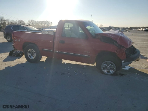 2000 Chevrolet Silverado 1500 with VIN 1GCEK14V8YZ191265, listed as a Copart auction lot 47653305 with 144,853 mi miles and Salvage Title. Bid and sale history available at carsss.com. Image 4.