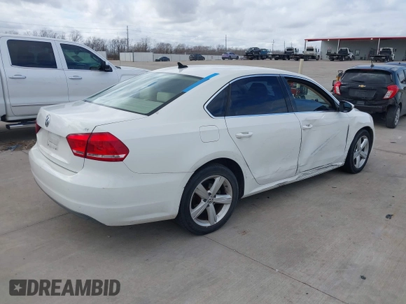 2012 Volkswagen Passat SE с VIN 1VWBH7A38CC028566, выставлен на аукционе IAAI как лот 41488709 с пробегом 140 197 миль миль и . История ставок и продаж доступна на DreamBid. Изображение 4.