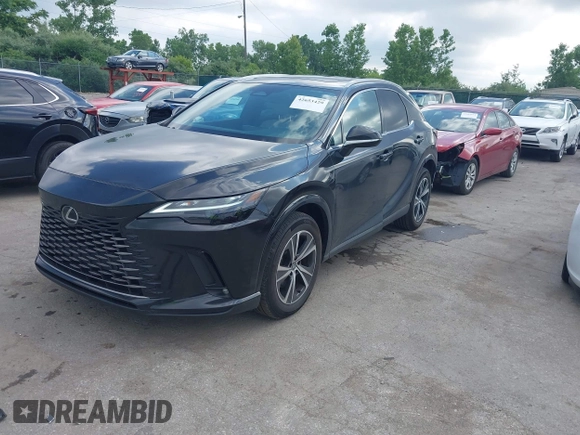 2023 Lexus RX 350 z VIN 2T2BAMCA9PC034273, wystawiony jako IAAI lot #42653429 z przebiegiem 29 826 mil mil oraz . Historia ofert i sprzedaży dostępna na DreamBid. Obrazek 2.