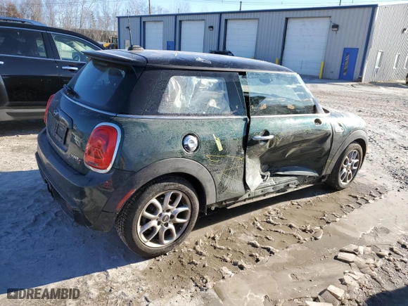 2019 MINI Hardtop 2 Door Cooper S with VIN WMWXP7C52K2A52084, listed as a Copart auction lot 82635024 with 64,022 mi miles and Salvage Title. Bid and sale history available at carsss.com. Image 3.