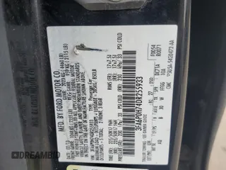 2013 Ford Fusion SE z VIN 3FA6P0H74DR255933, wystawiony jako Copart lot #59964485 z przebiegiem Nie podano mil oraz Czysty tytuł • Clean title. Historia ofert i sprzedaży dostępna na DreamBid. Obrazek 12.